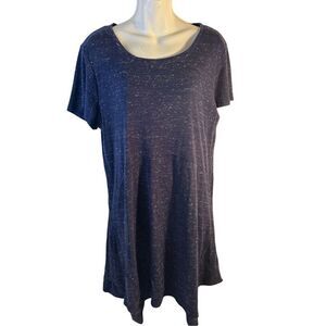 Style & Co. knit dress large blue